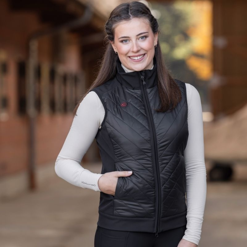 Gilet chauffant Heat Noir
