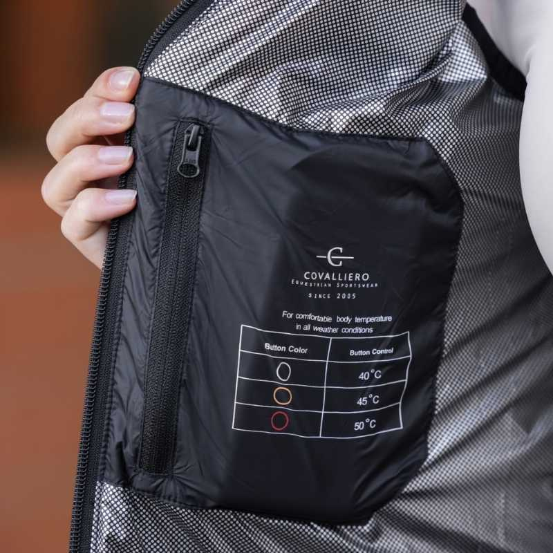 Gilet chauffant Heat Noir