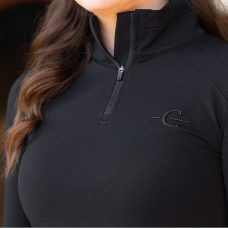 Haut d'équitation Active Long Sleeve Noir