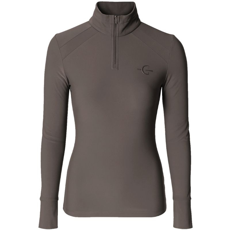 Haut d'équitation Active Long Sleeve Marron