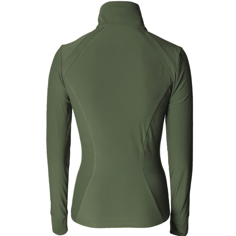 Haut d'équitation Active Long Sleeve Vert