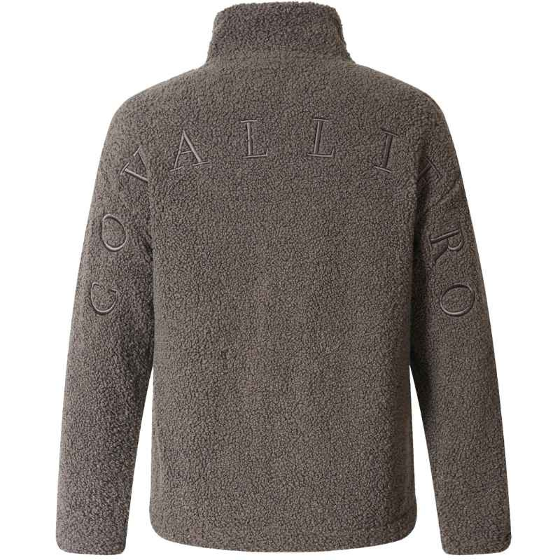 Polaire teddy 1/4 Zip Marron