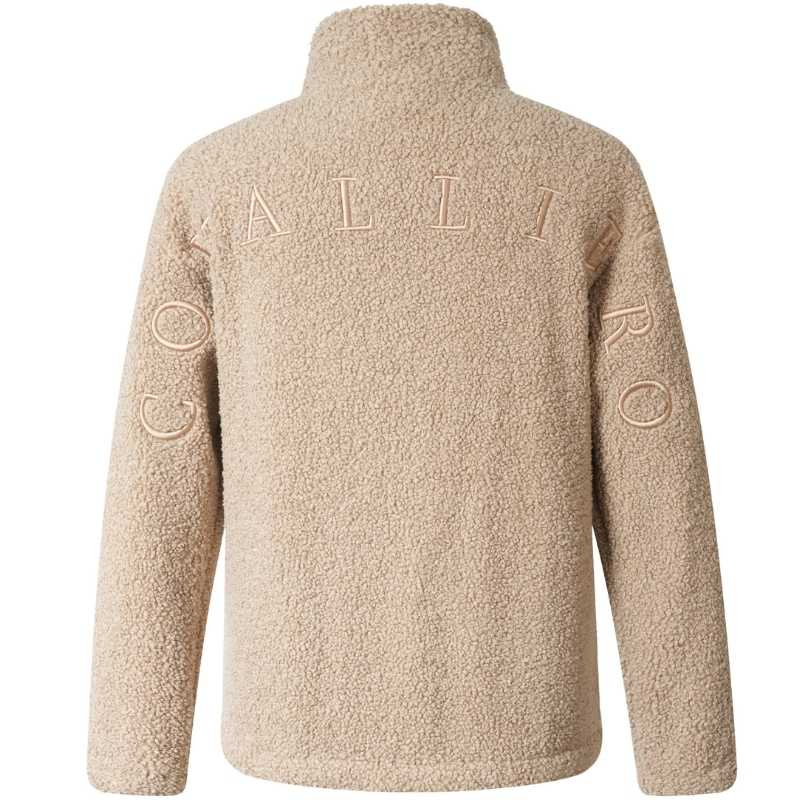 Polaire teddy 1/4 Zip Beige