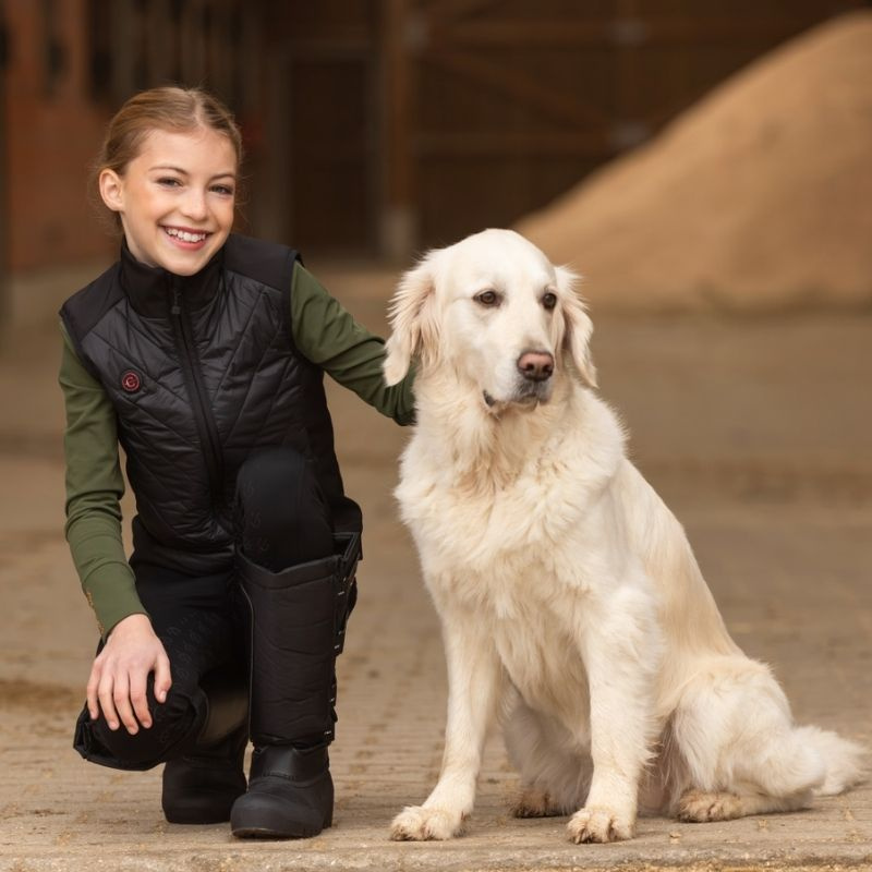 Gilet chauffant Enfant/Junior Heat Noir