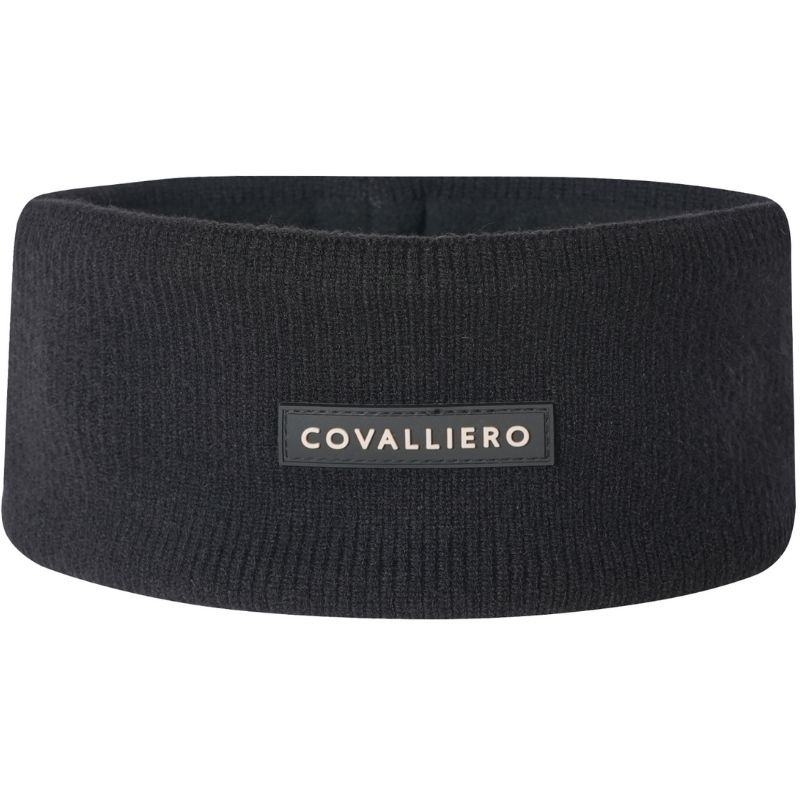 Bandeau Knitted Fleece Noir 