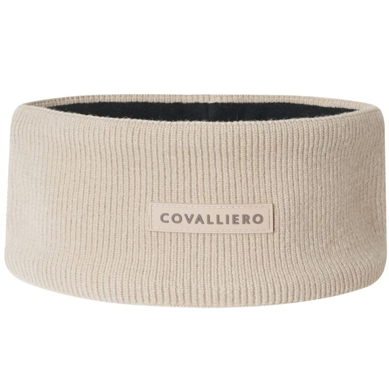 Bandeau Knitted Fleece Beige 