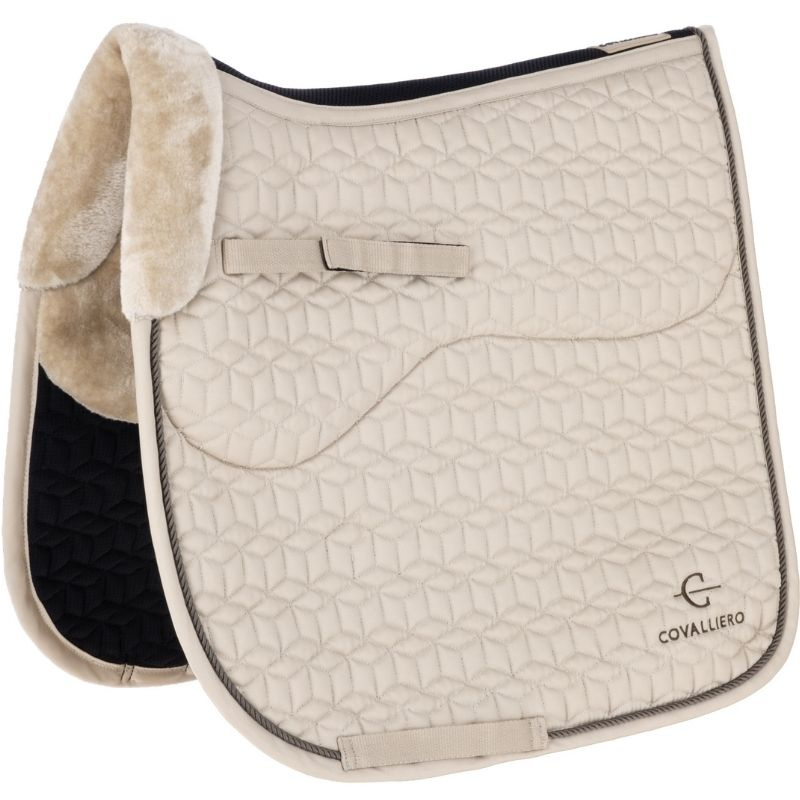 Tapis de selle dressage Soft Beige