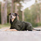 Manteau en mesh pour chien Bay High Tail Vert olive Manteau en mesh pour chien Bay High Tail Vert olive