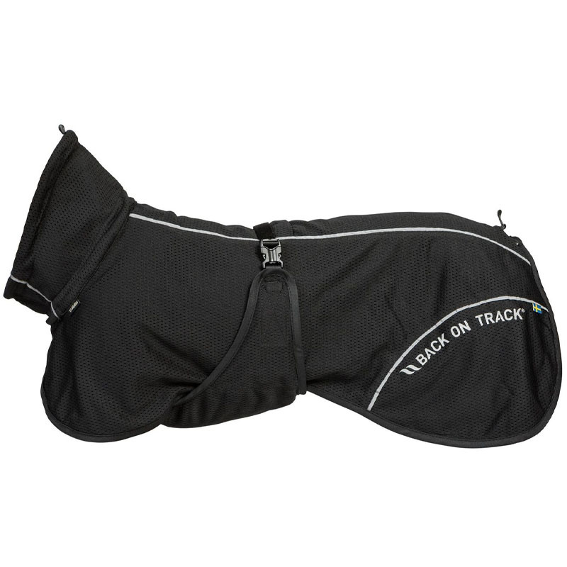 Manteau en mesh pour chien Bay High Tail Noir