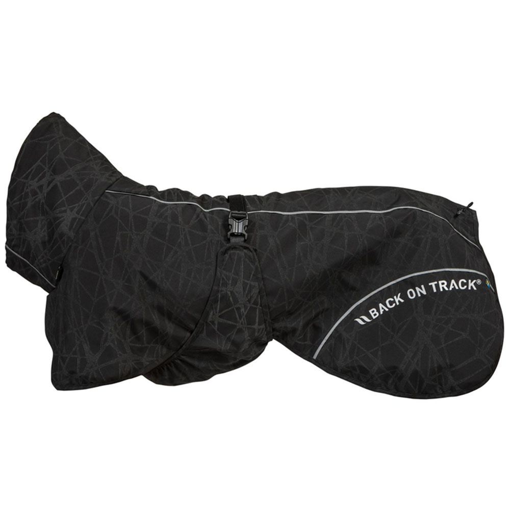 Manteau de pluie pour chien Bay High Tail Noir
