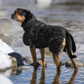 Manteau d’hiver pour chien Bay High Tail Noir Manteau d’hiver pour chien Bay High Tail Noir