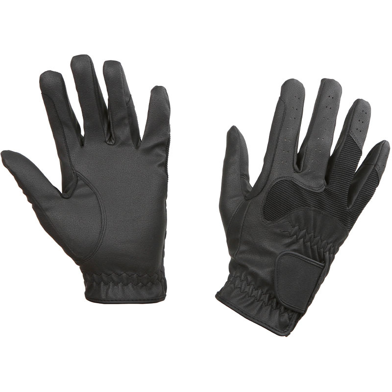 Gants d'équitation Gloria Noir
