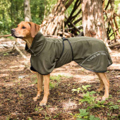 Manteau en mesh pour chien Bay Low Tail Vert olive Manteau en mesh pour chien Bay Low Tail Vert olive