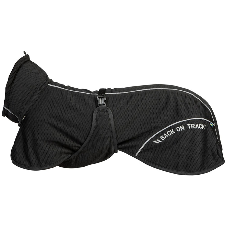 Manteau en mesh pour chien Bay Low Tail Noir