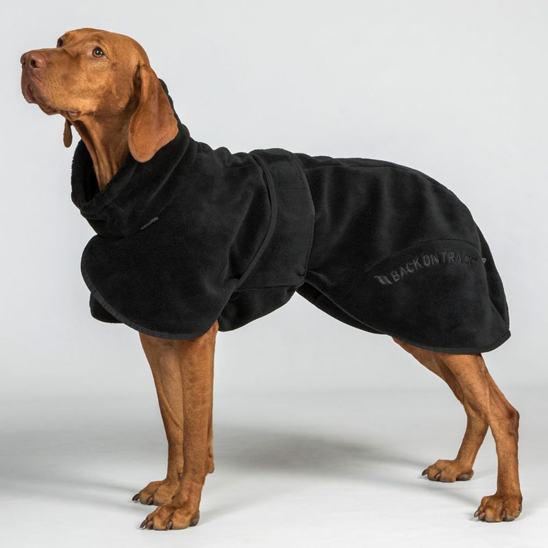 Manteau séchant pour chien Bay Low Tail Noir