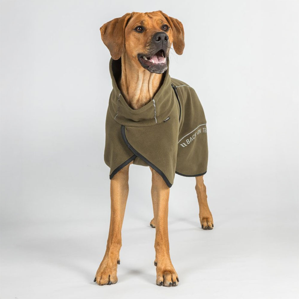 Manteau polaire pour chien Bay Low Tail Vert olive