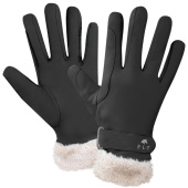 Gants d'équitation d'hiver St. Moritz Noir Gants d'équitation d'hiver St. Moritz Noir