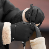 Gants d'équitation d'hiver St. Moritz Noir Gants d'équitation d'hiver St. Moritz Noir