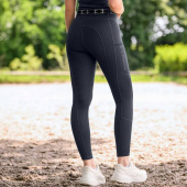 Legging d'équitation Ella Glam Full Grip Bleu Marine Legging d'équitation Ella Glam Full Grip Bleu Marine
