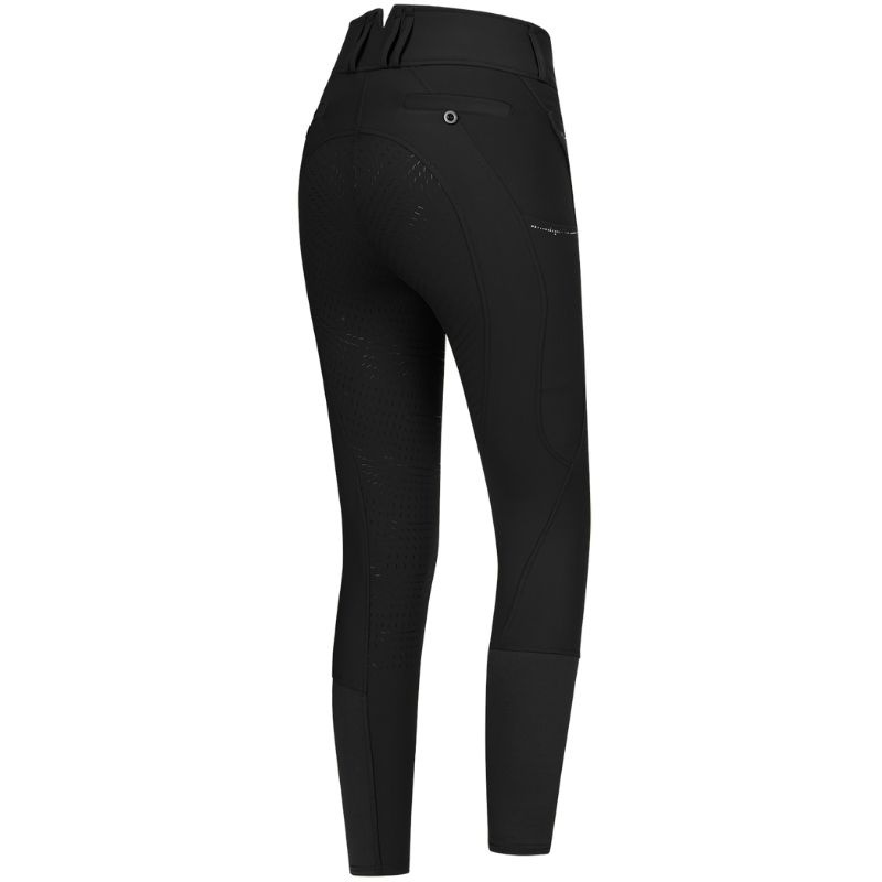 Culotte d'équitation Mathilda Glam Full Grip Noir