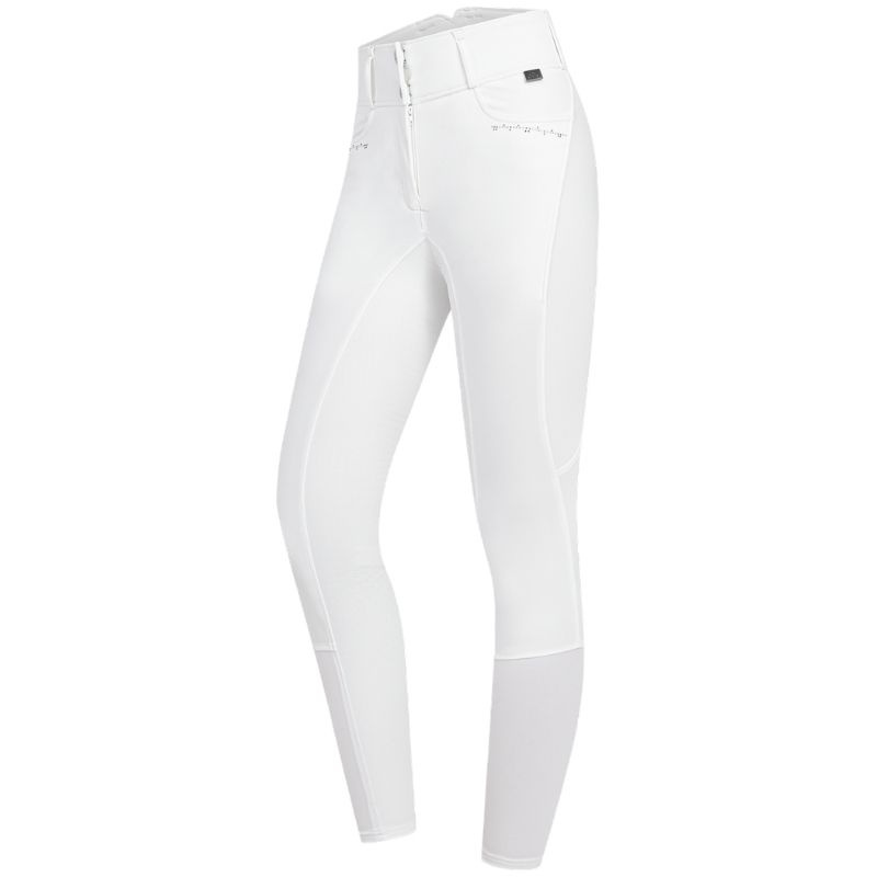 Culotte d'équitation Mathilda Glam Full Grip Blanc
