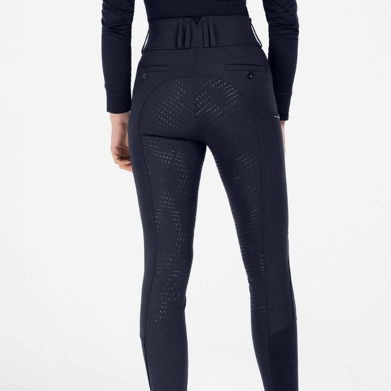 Culotte d'équitation Mathilda Glam Full Grip Bleu Marine