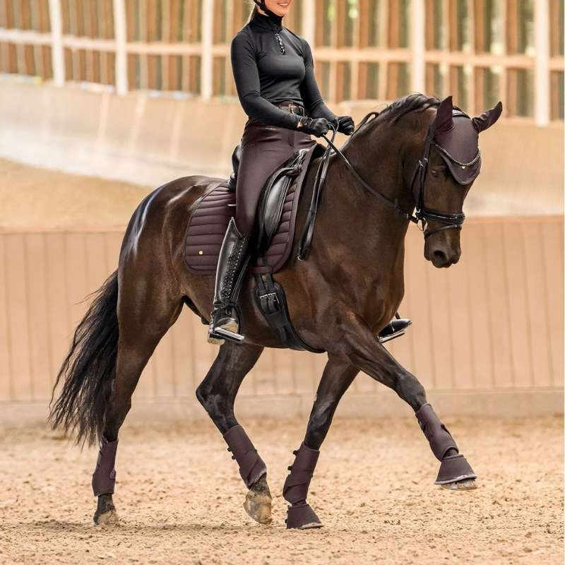 Culotte d'équitation Mathilda Glam Full Grip Marron
