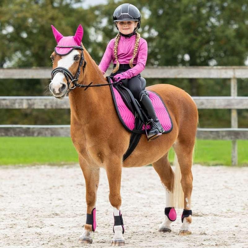 Tapis de selle dressage Isalyn Rose
