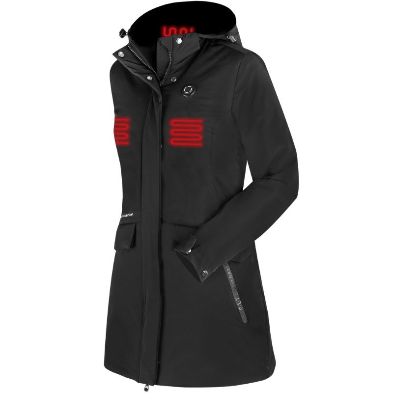 Veste chauffante Comfort Heat Parka Noir