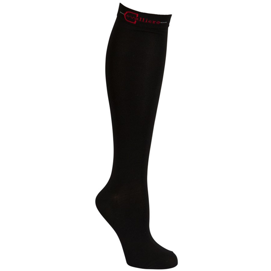 Chaussettes d'équitation Grado Noir