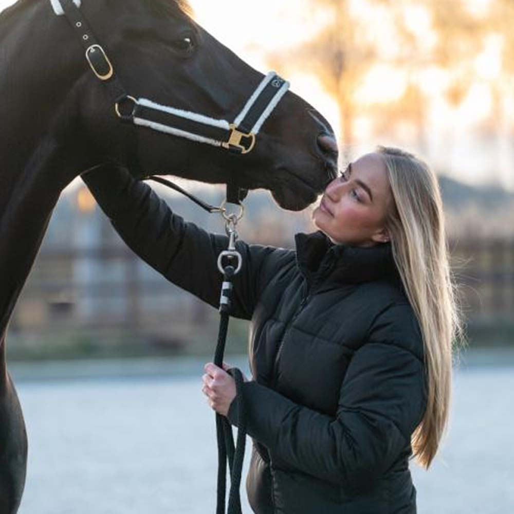 Veste d'Équitation Bella Puffer Noir