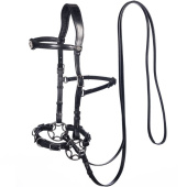 Bridon sans mors Caval Cavemore Noir Bridon sans mors Caval Cavemore Noir