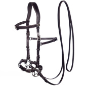 Bridon sans mors Caval Cavemore Marron Bridon sans mors Caval Cavemore Marron