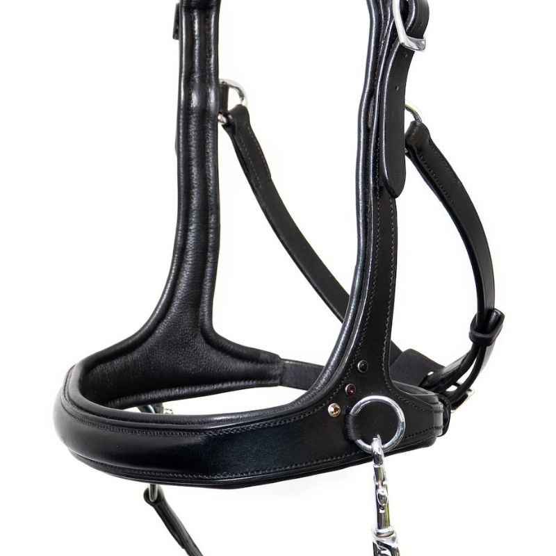 Bridon sans mors Moonlight Sidepull Noir