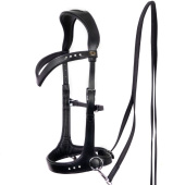 Bridon sans mors Glory Sidepull Noir Bridon sans mors Glory Sidepull Noir