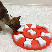 Jouet d'activation Dog Smart Rouge/Blanc Jouet d'activation Dog Smart Rouge/Blanc