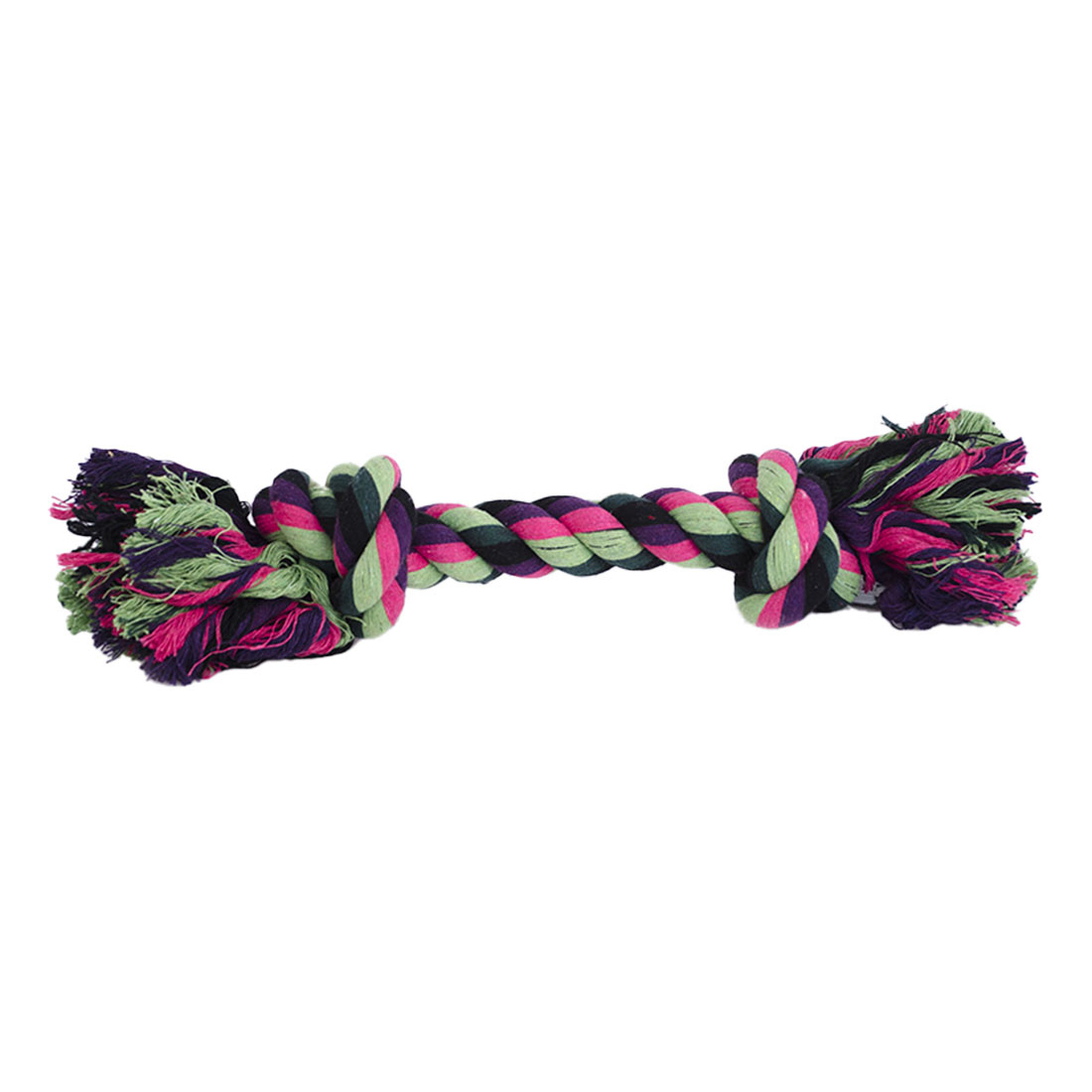 Jouet pour chien Nœuds en corde Vixen Vert/Noir/Rose