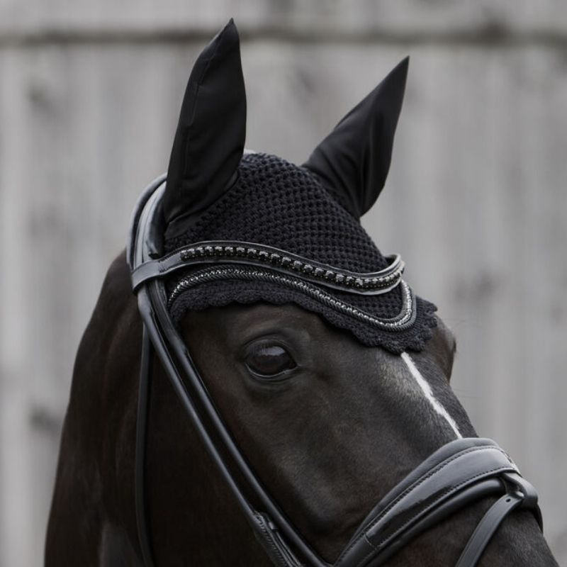 Bonnet Crystal Noir