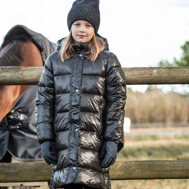 Manteaux d'équitation Junior Irma Noir