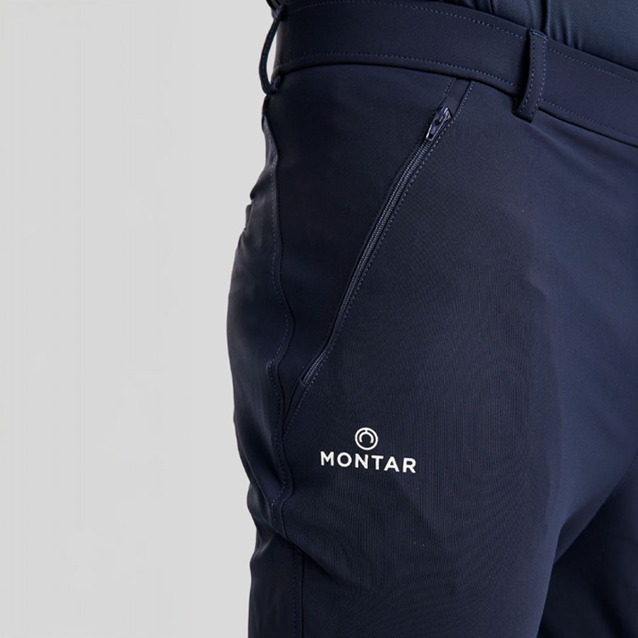 Culotte d'équitation homme MoBen Knee Grip Bleu Marine