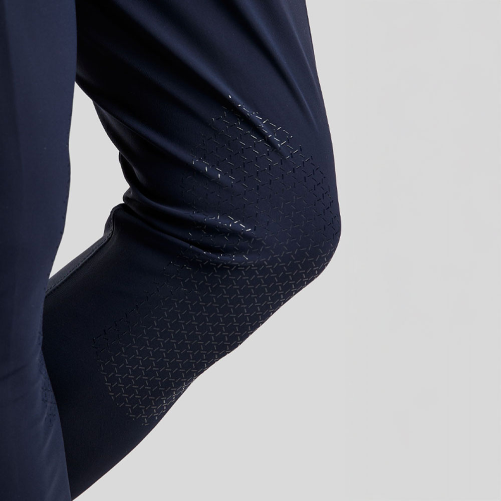 Culotte d'équitation homme MoBen Knee Grip Bleu Marine