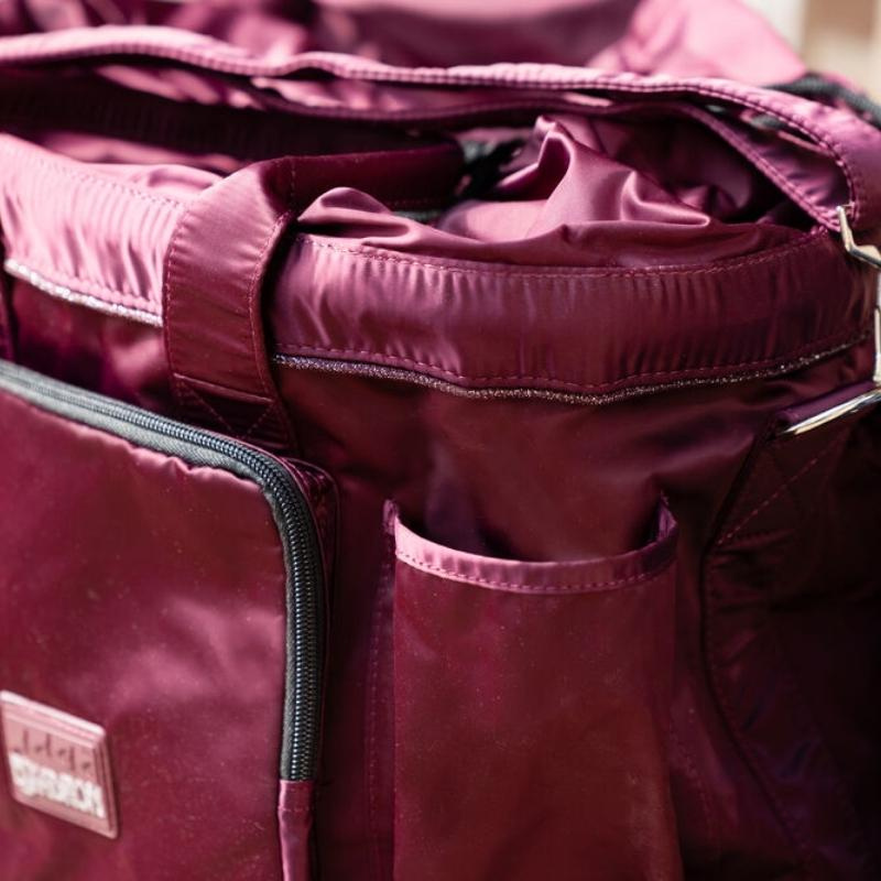 Sac de pansage Glossy Bordeaux