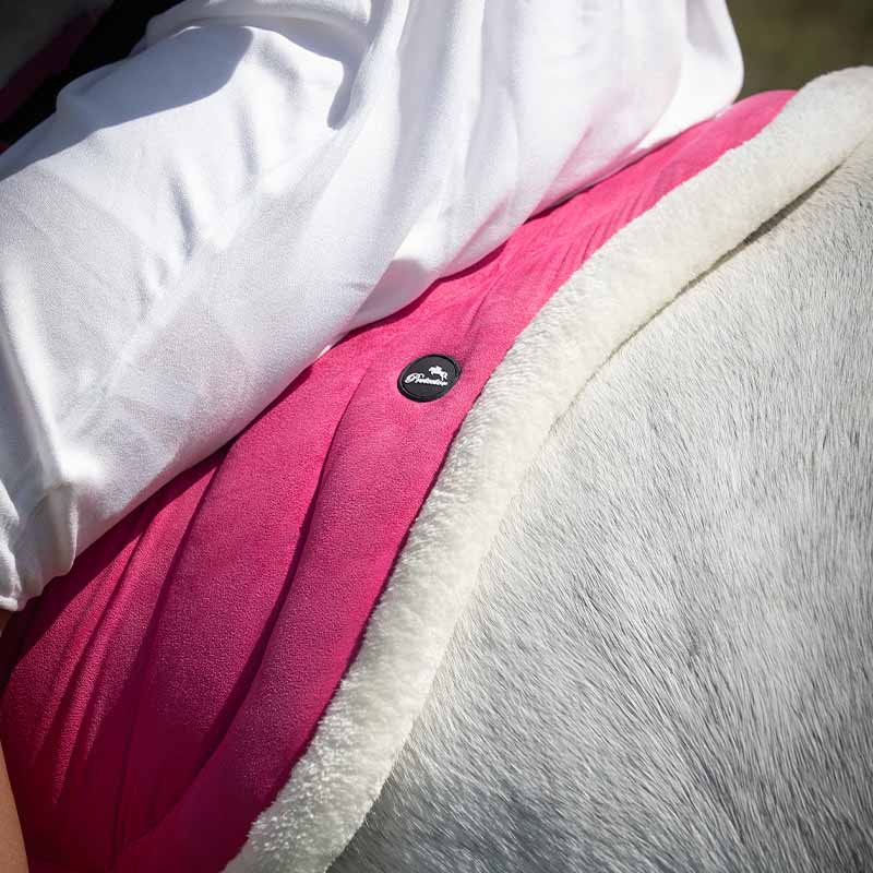 Pad à cru Fauxfur Knee Block Rose