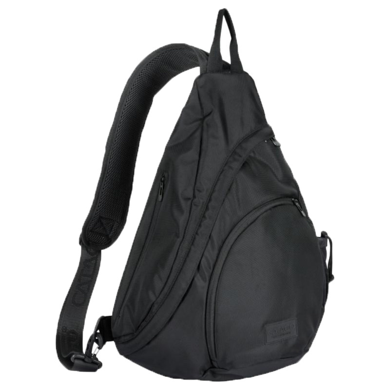 Sac à casque avec bandoulière Noir