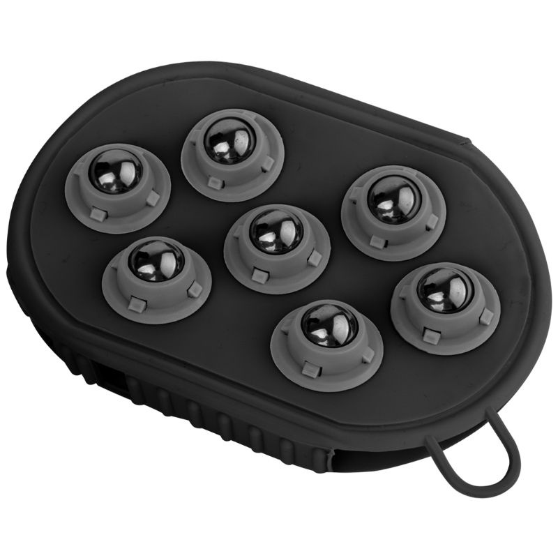 Brosse de pansage Massage Noir
