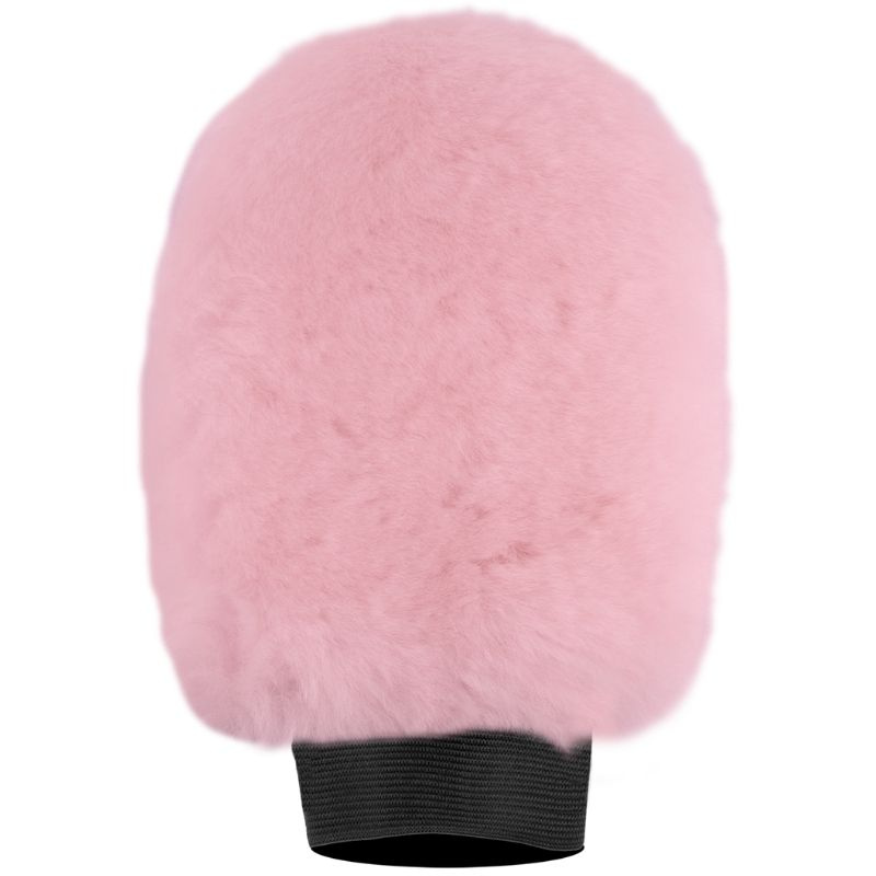 Gant de pansage Lucky Lambskin Rose