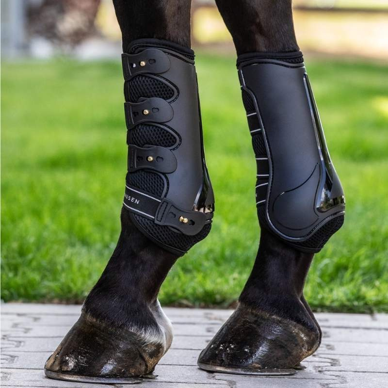 Guêtres de dressage Breath Noir