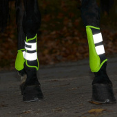 Guêtres fermées Reflex Noir/Jaune Guêtres fermées Reflex Noir/Jaune