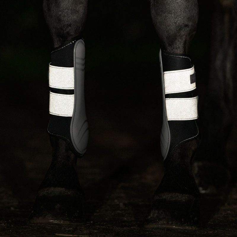 Guêtres fermées Reflex Noir/Argent