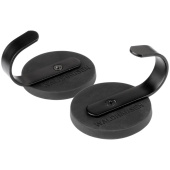 Crochets Magnetic Large 2-Pack Noir Crochets Magnetic Large 2-Pack Noir